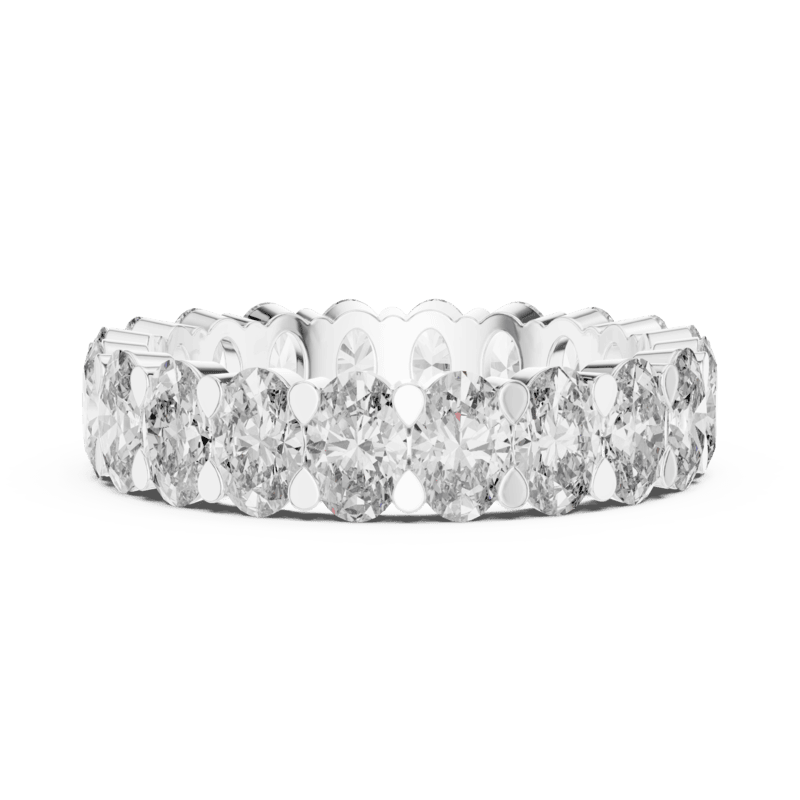 Imperia Oval Eternity band 4.5mm
