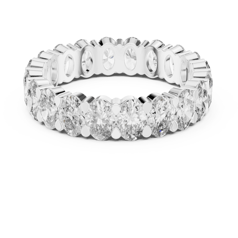 Imperia Oval Eternity band 4.5mm