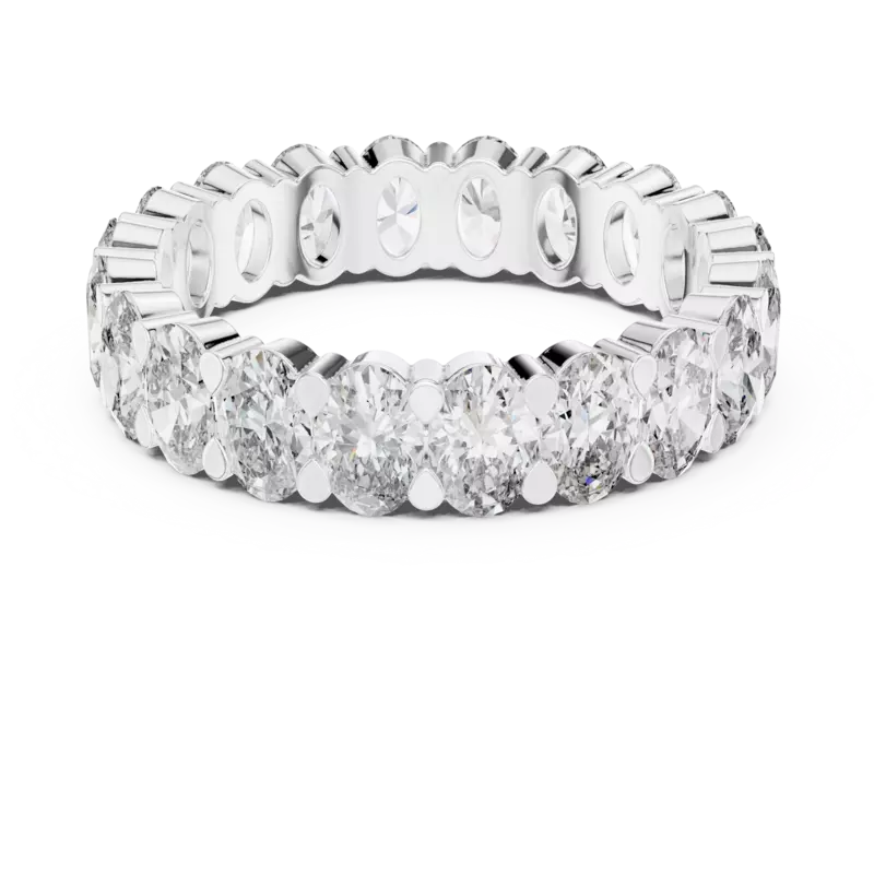 Imperia Oval Eternity band 4.5mm