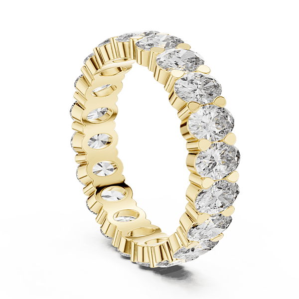Imperia Oval Eternity band 4.5mm