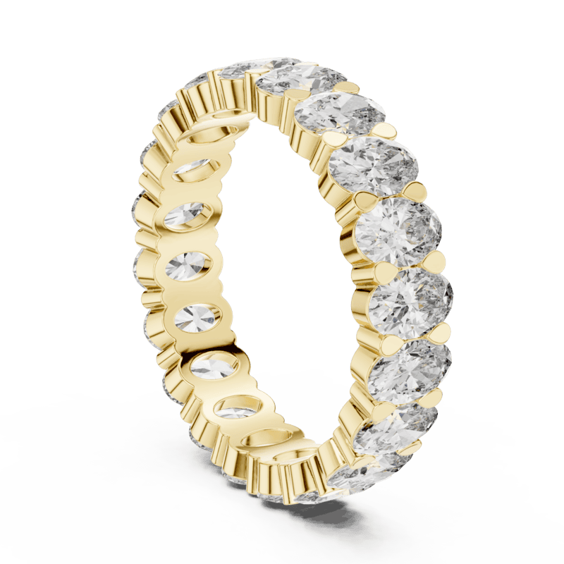 Imperia Oval Eternity band 4.5mm