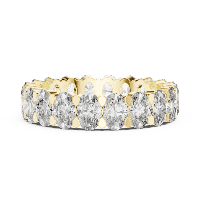Imperia Oval Eternity band 4.5mm