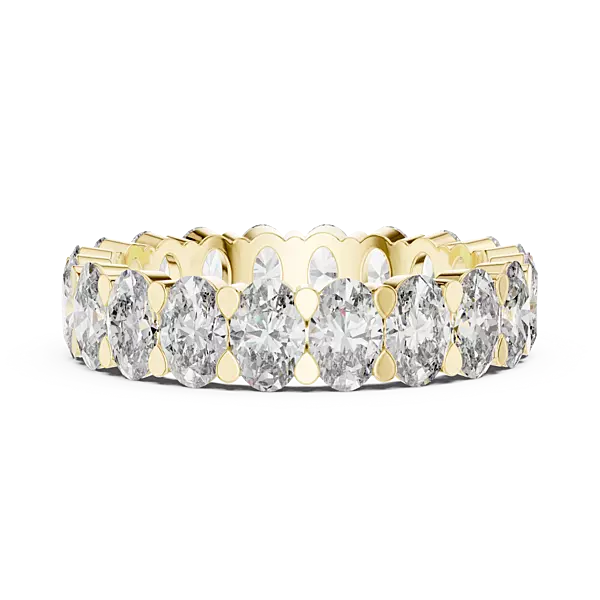 Imperia Oval Eternity band 4.5mm