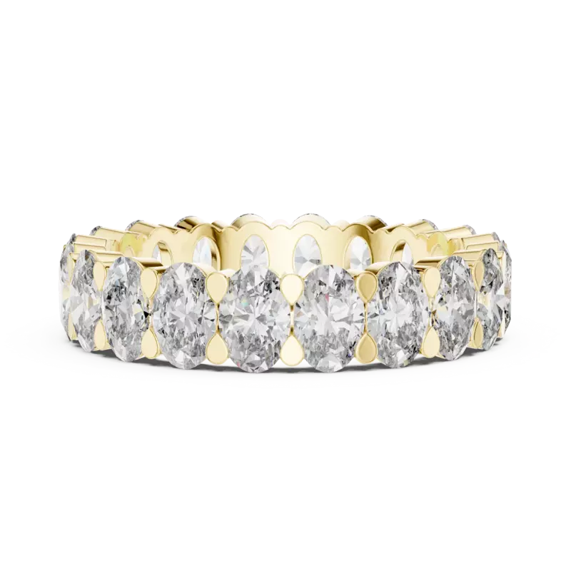 Imperia Oval Eternity band 4.5mm