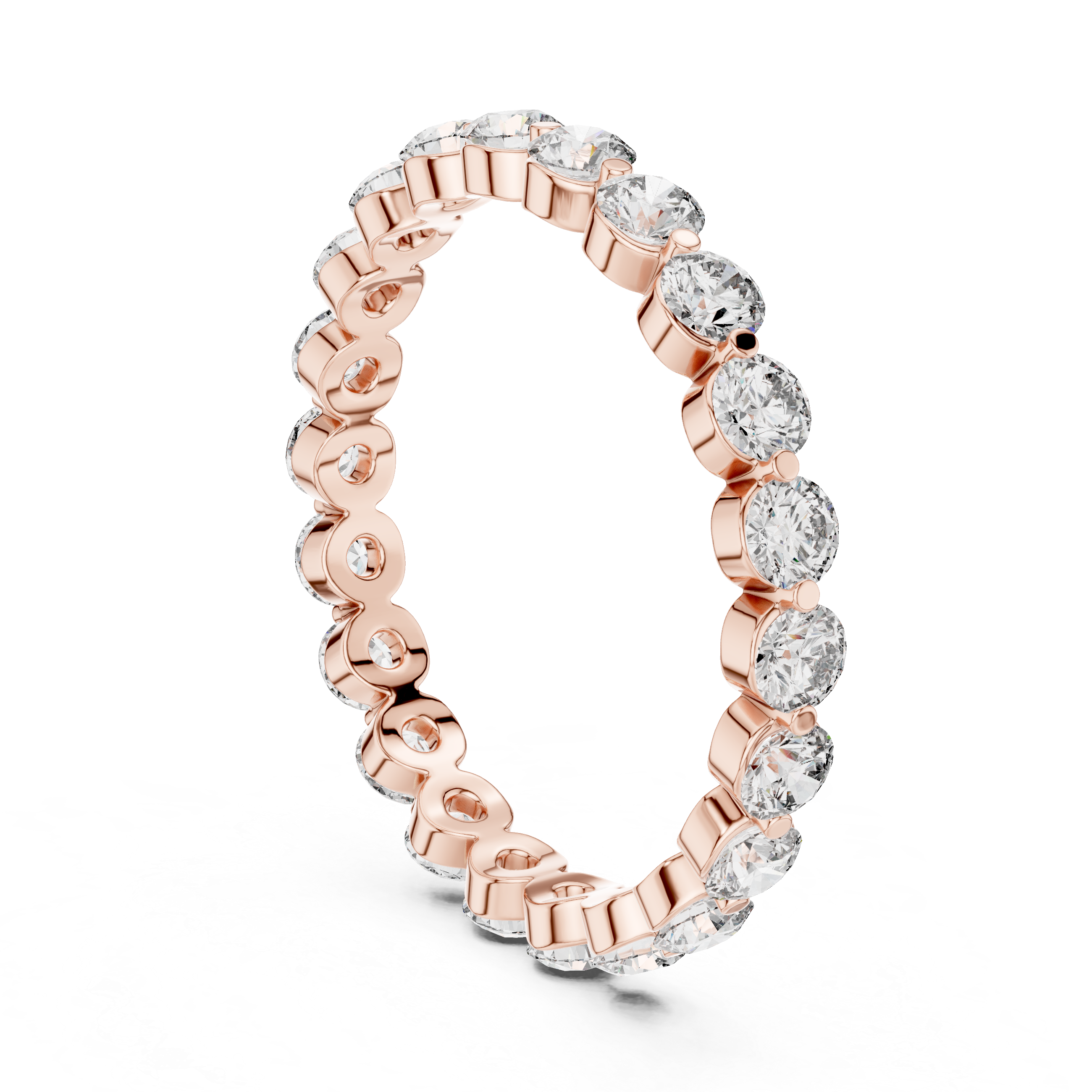 Luminary full eternity band (shared prongs) 2.60mm