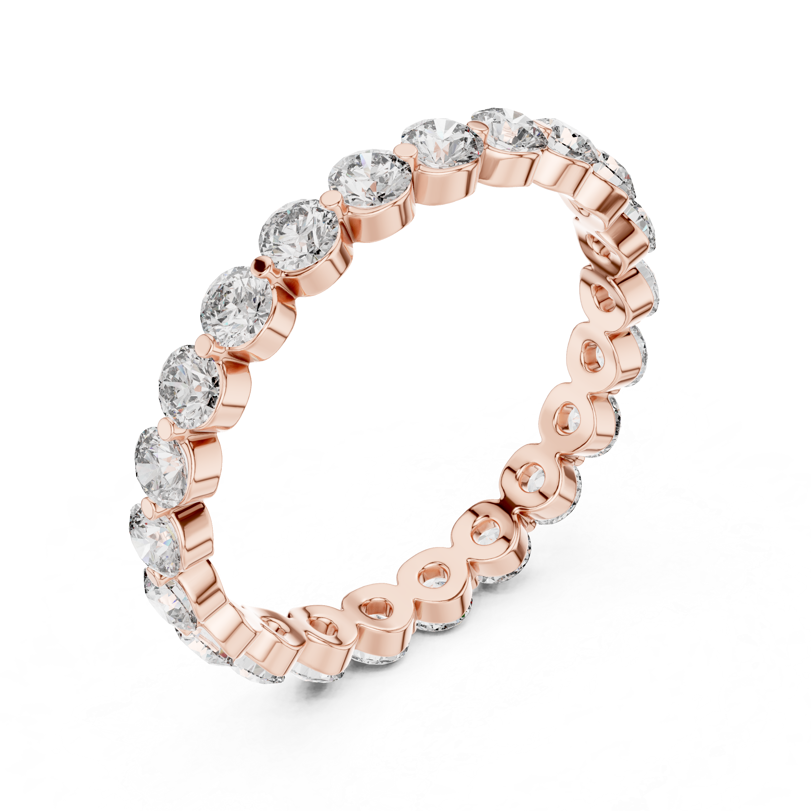 Luminary full eternity band (shared prongs) 2.60mm