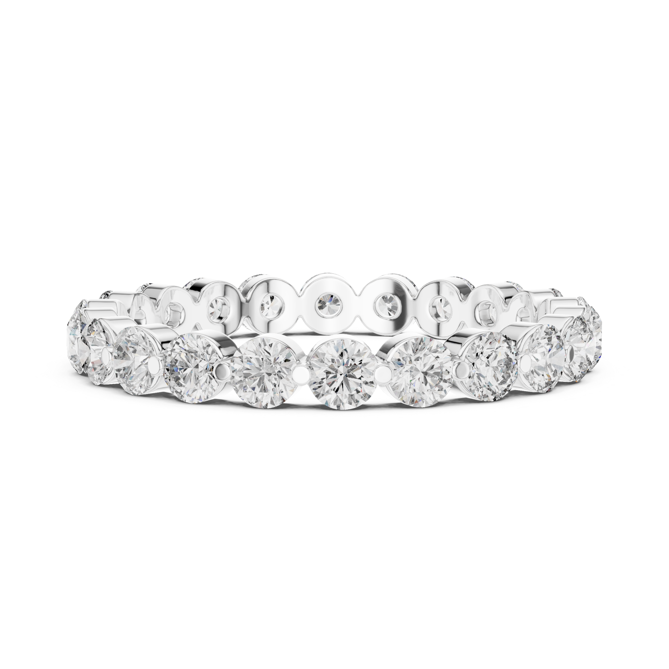 Luminary full eternity band (shared prongs) 2.60mm