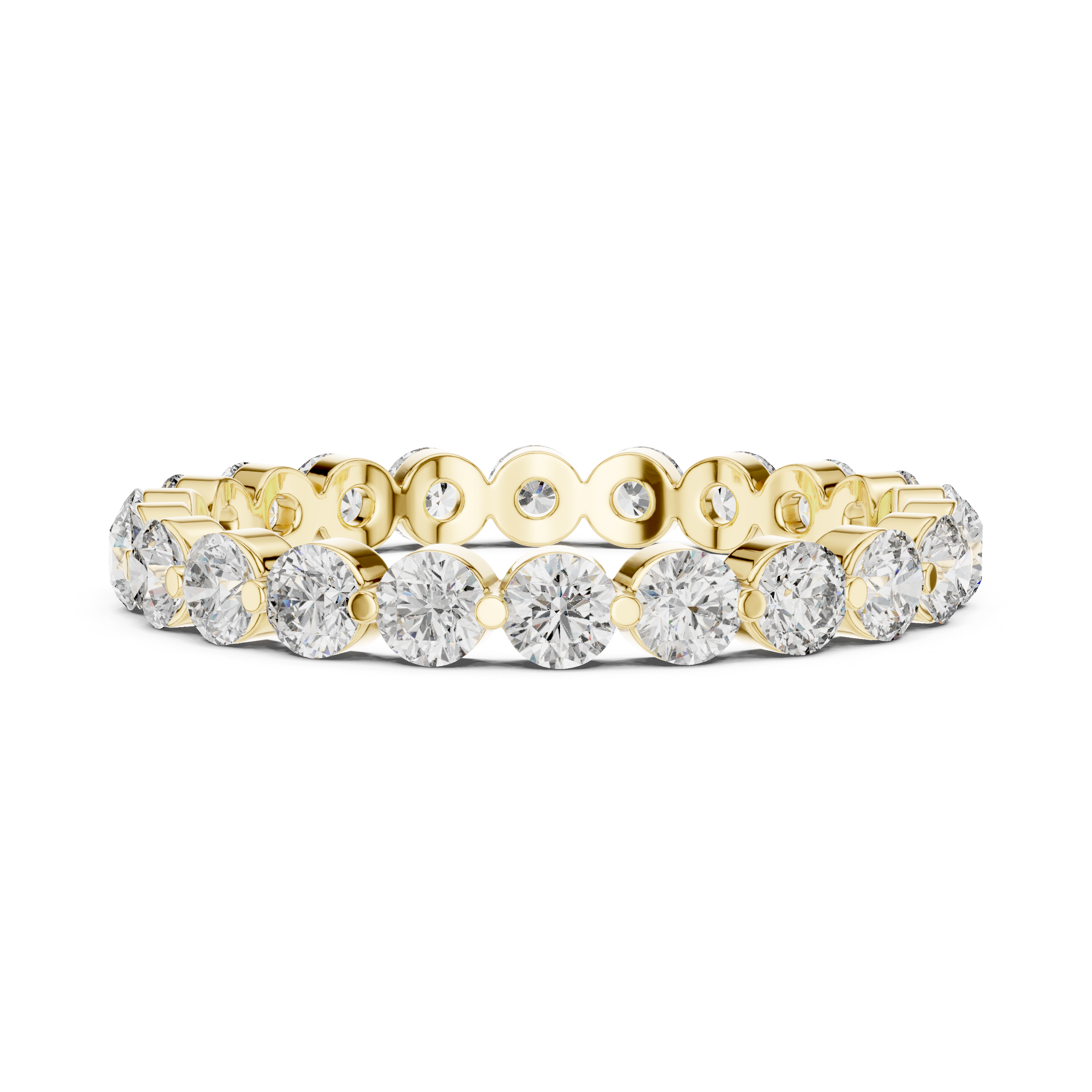 Luminary full eternity band (shared prongs) 2.60mm