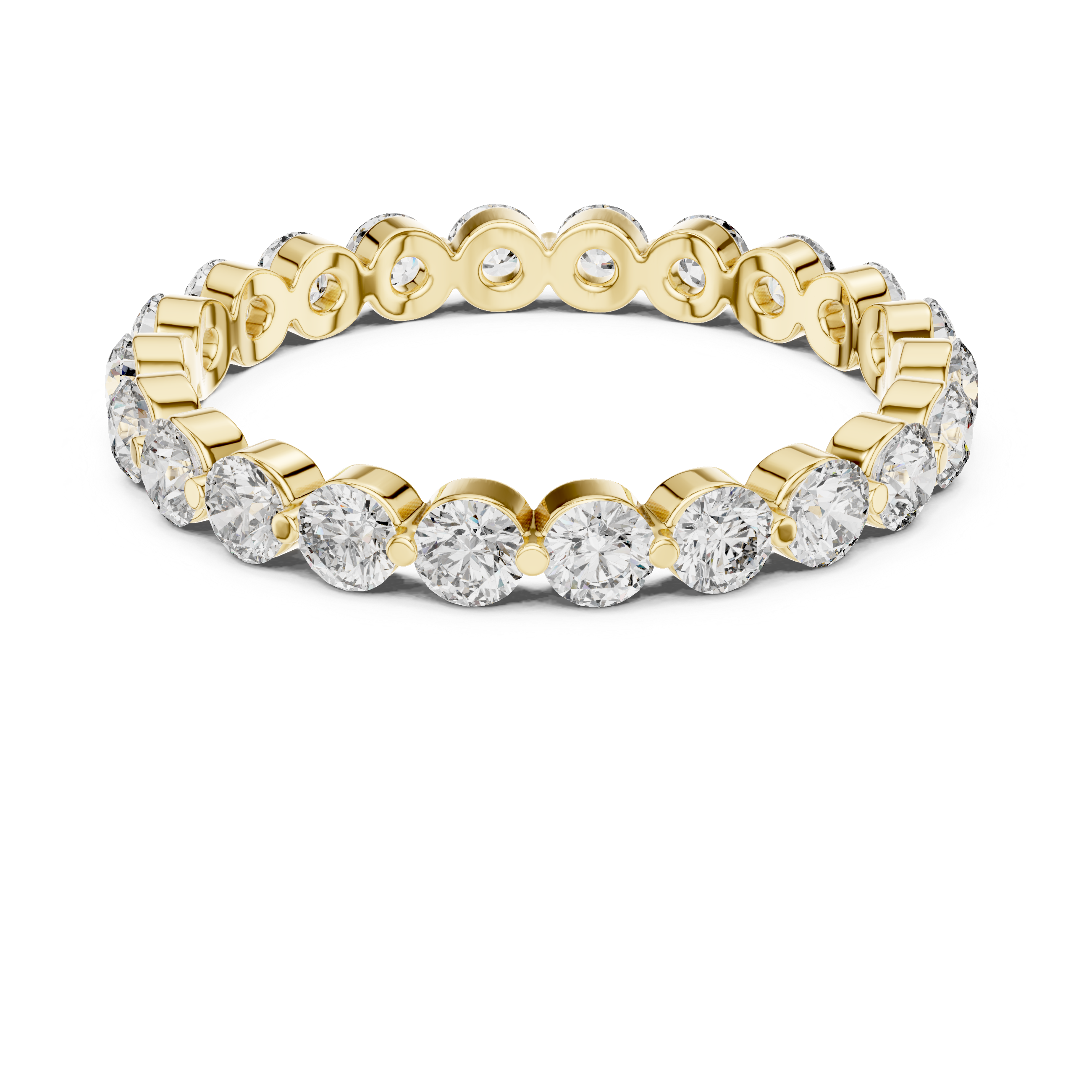 Luminary full eternity band (shared prongs) 2.60mm