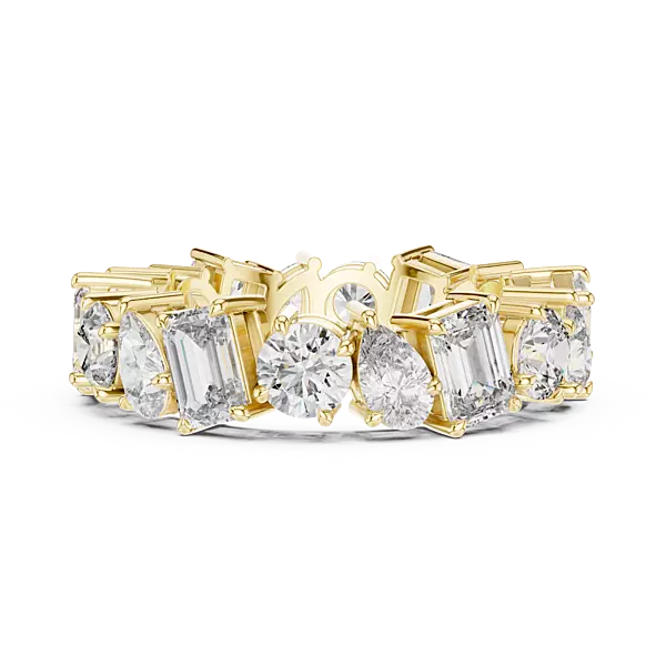 Harmonia mixed shape eternity band 6.20mm