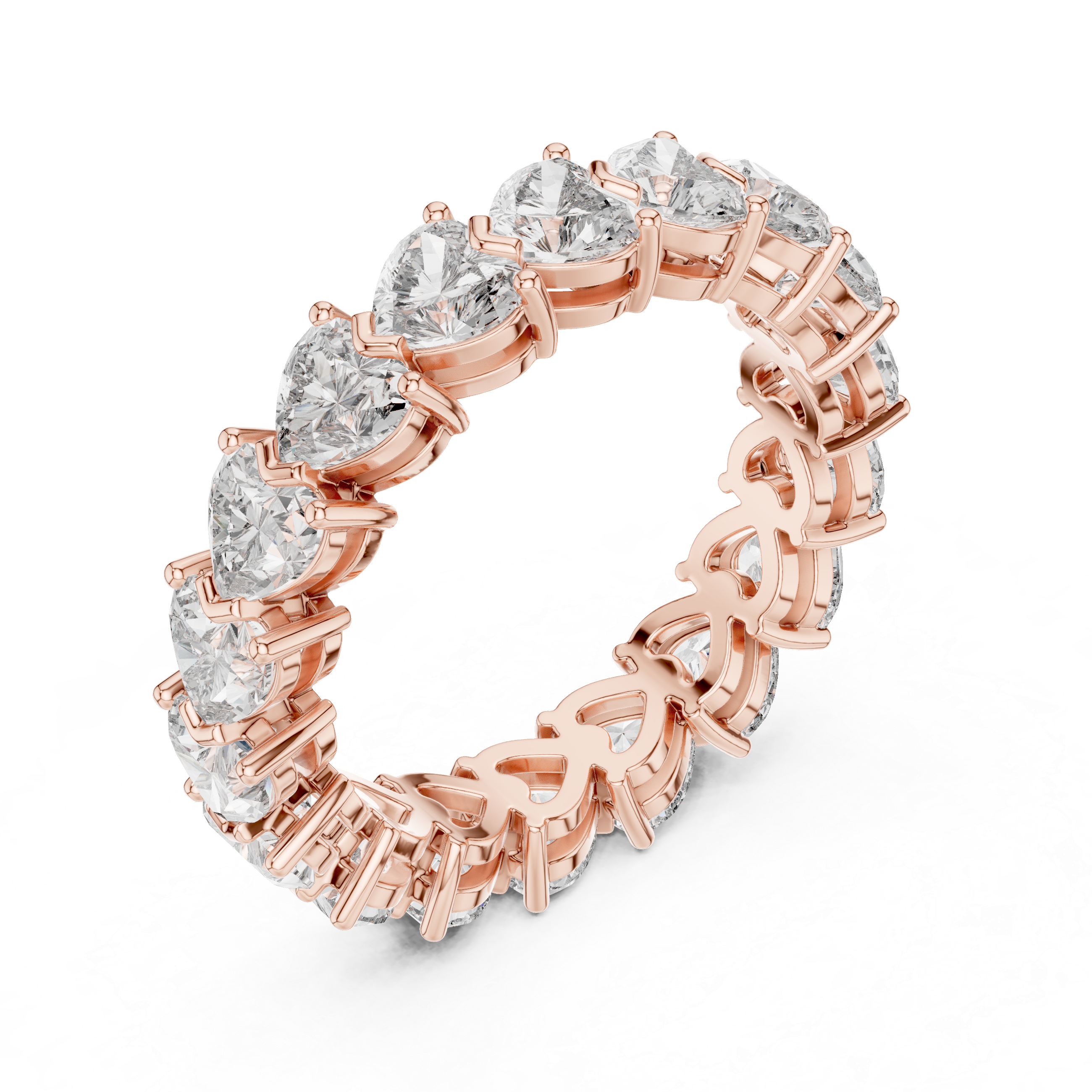 Trivia full eternity band with princess diamond 5.90mm