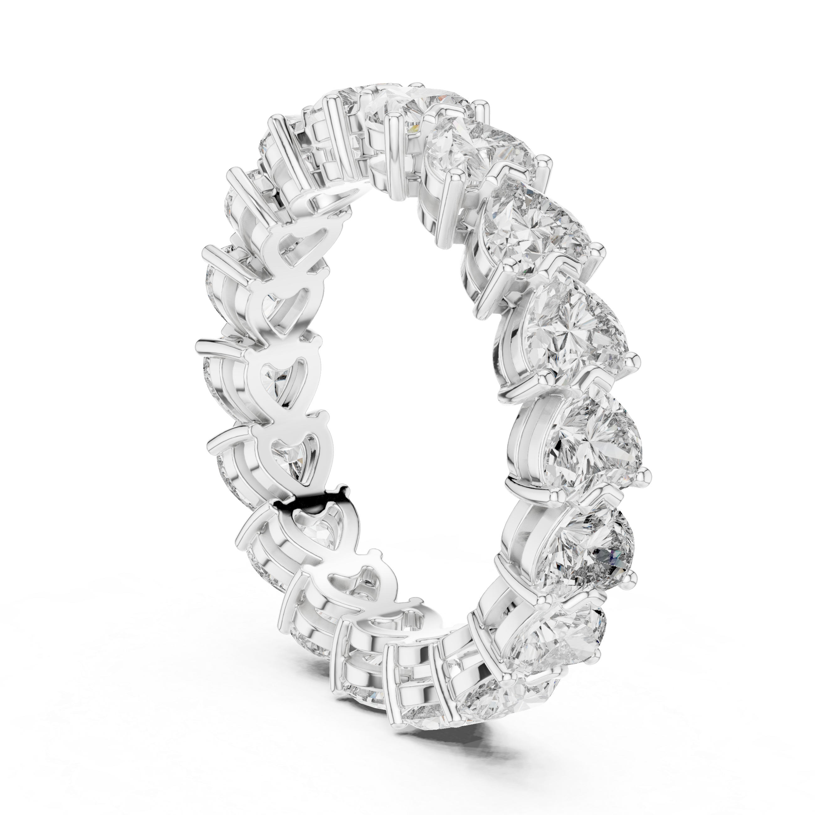 Trivia full eternity band with princess diamond 5.90mm