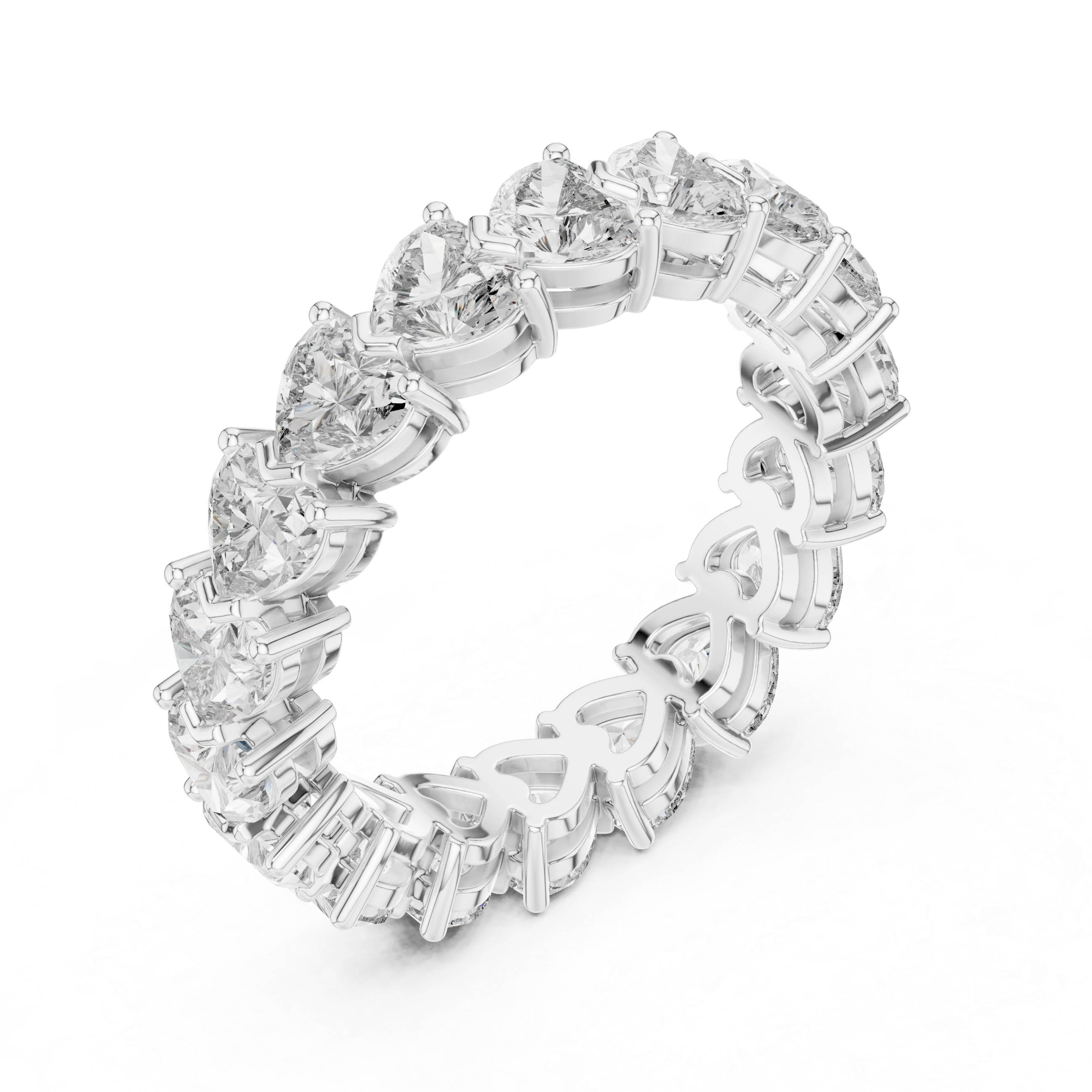 Trivia full eternity band with princess diamond 5.90mm