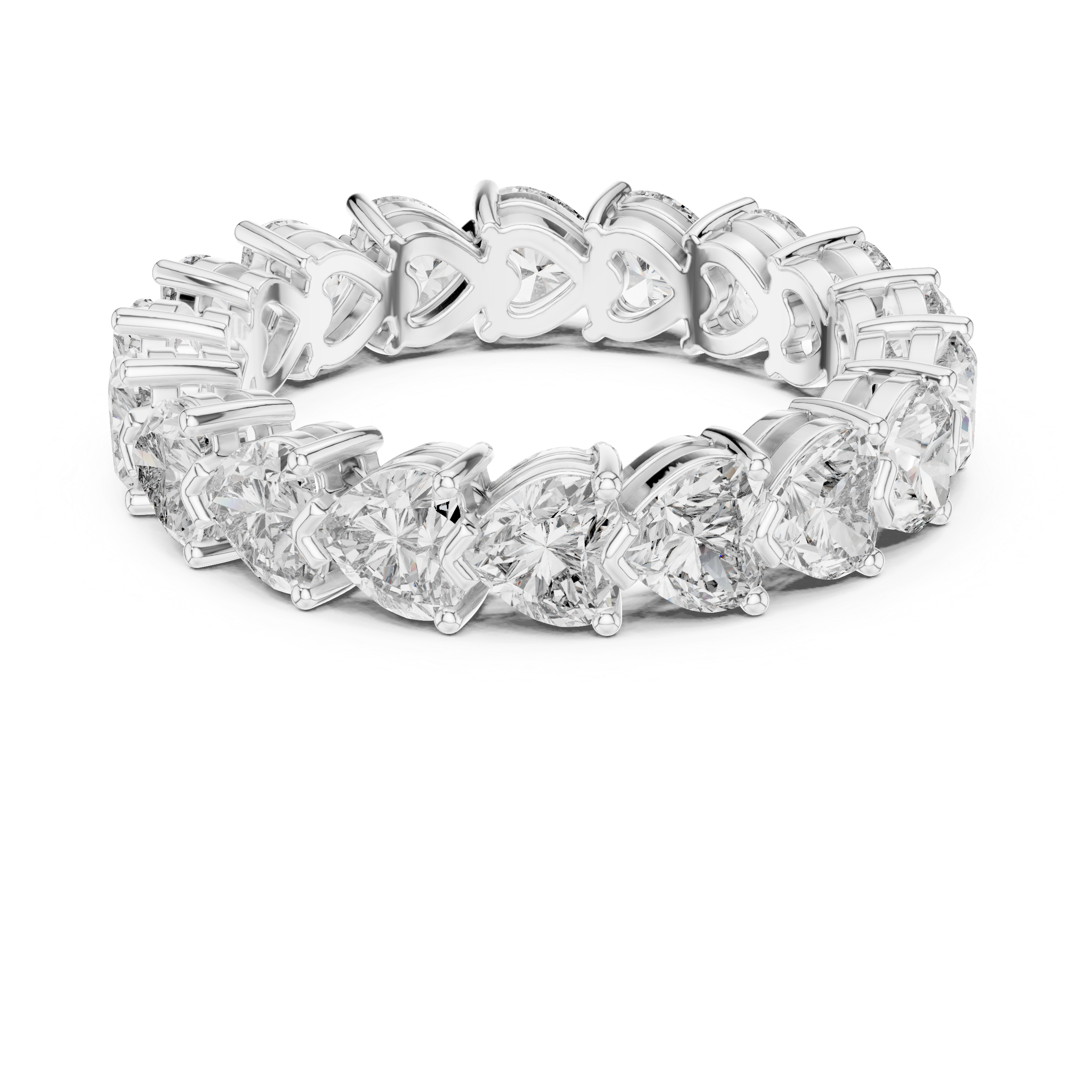 Trivia full eternity band with princess diamond 5.90mm