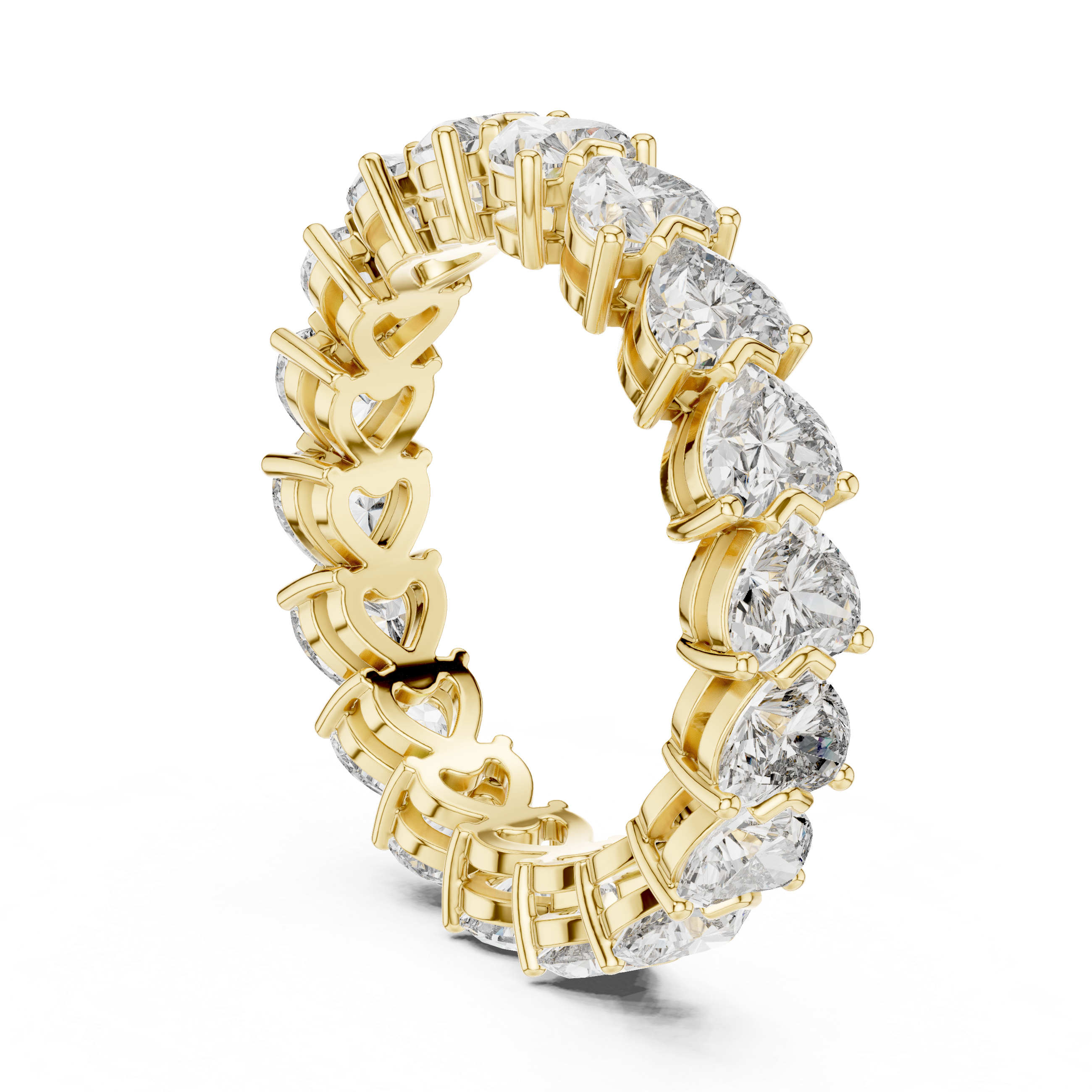Trivia full eternity band with princess diamond 5.90mm
