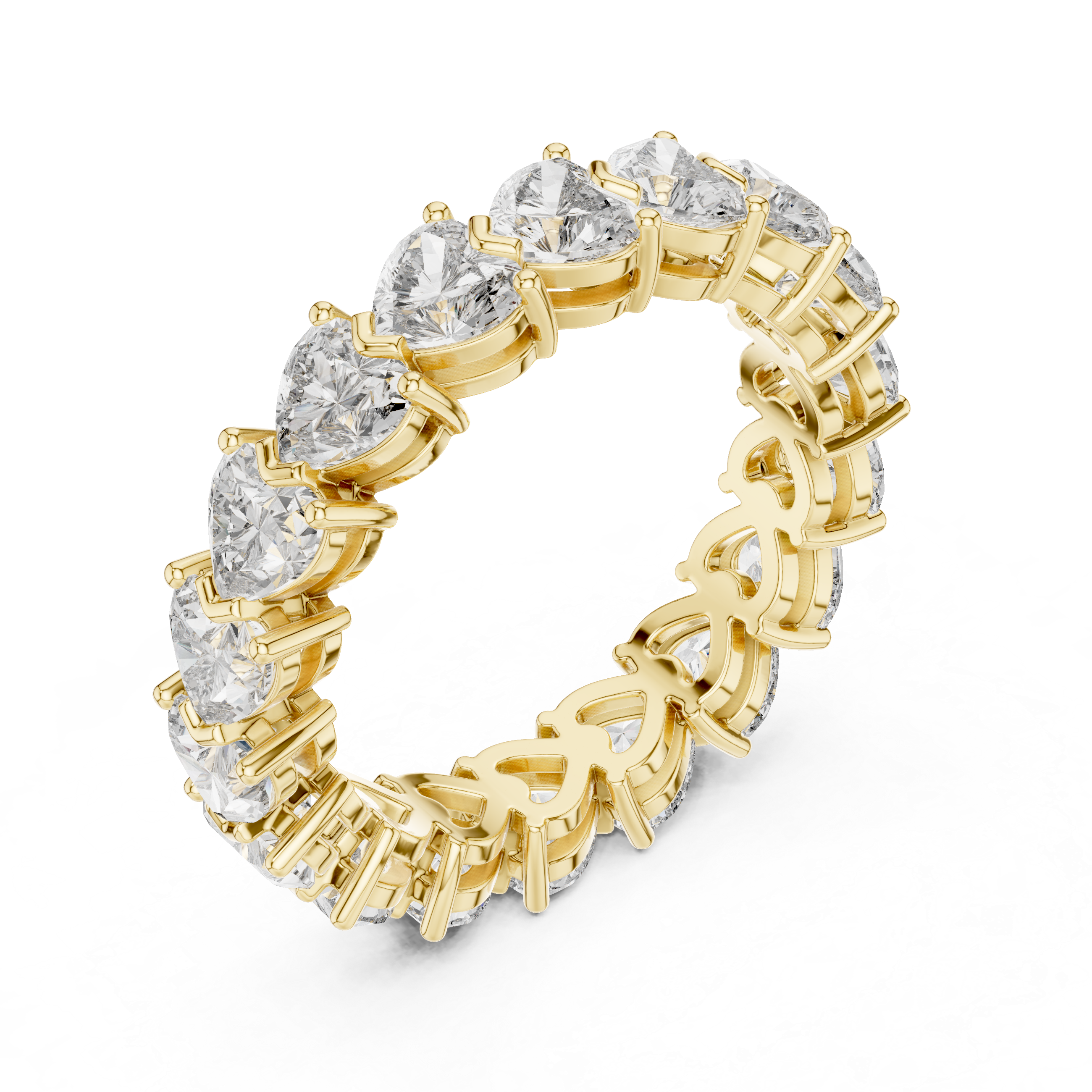 Trivia full eternity band with princess diamond 5.90mm