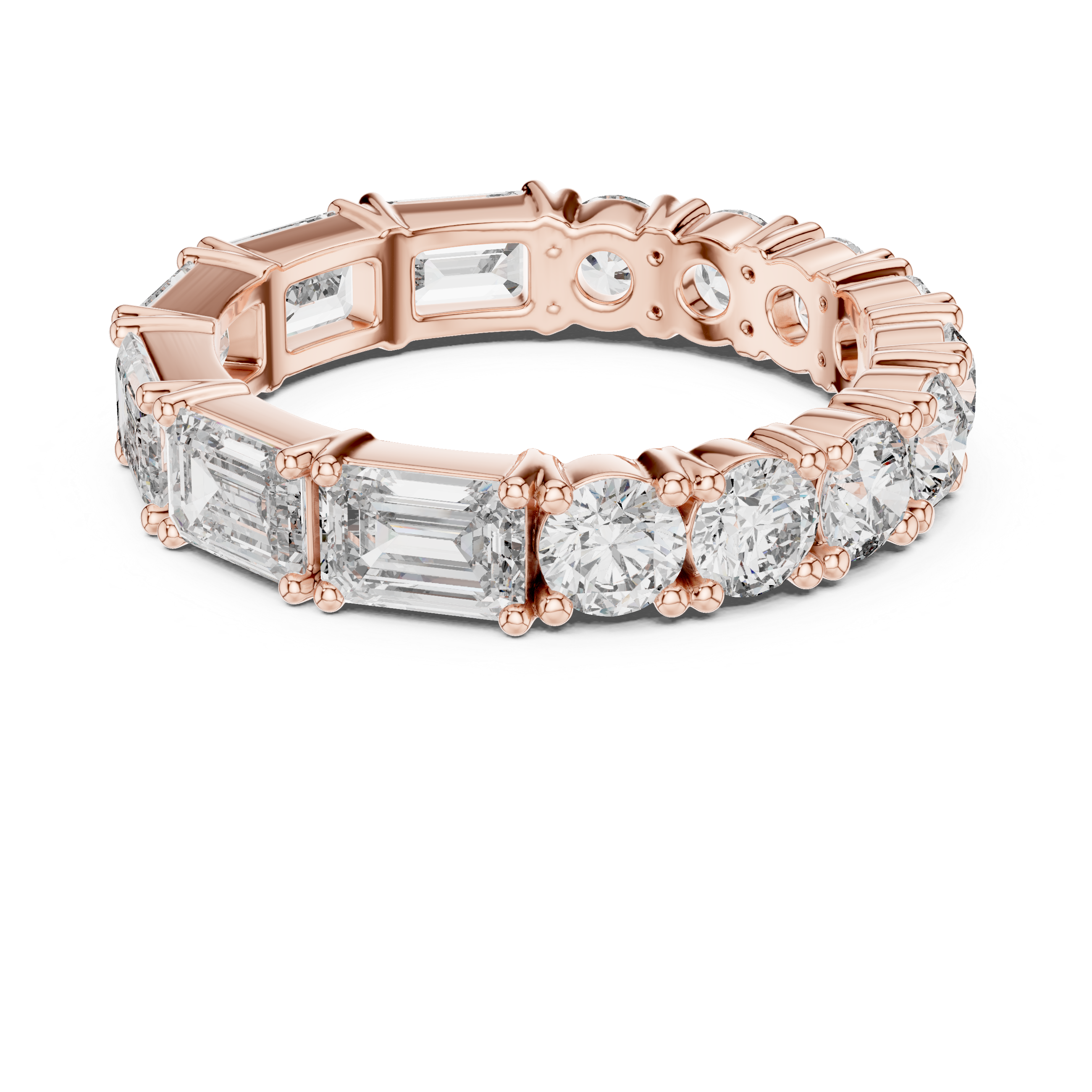 The emeround east west eternity band