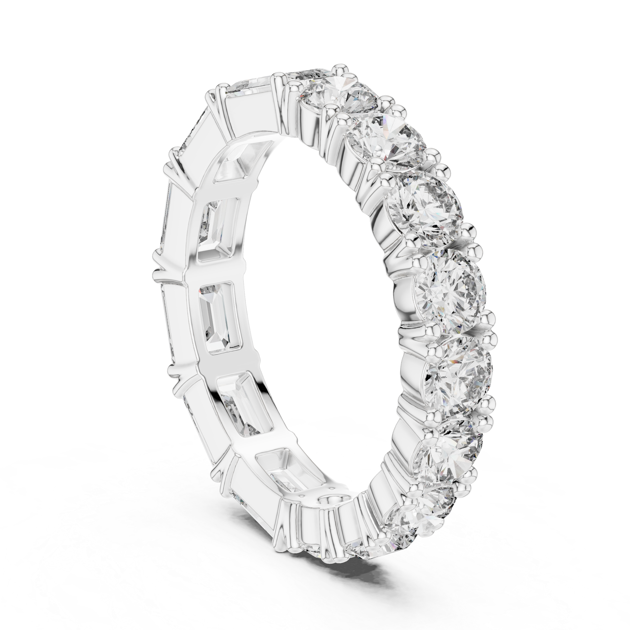 The emeround east west eternity band