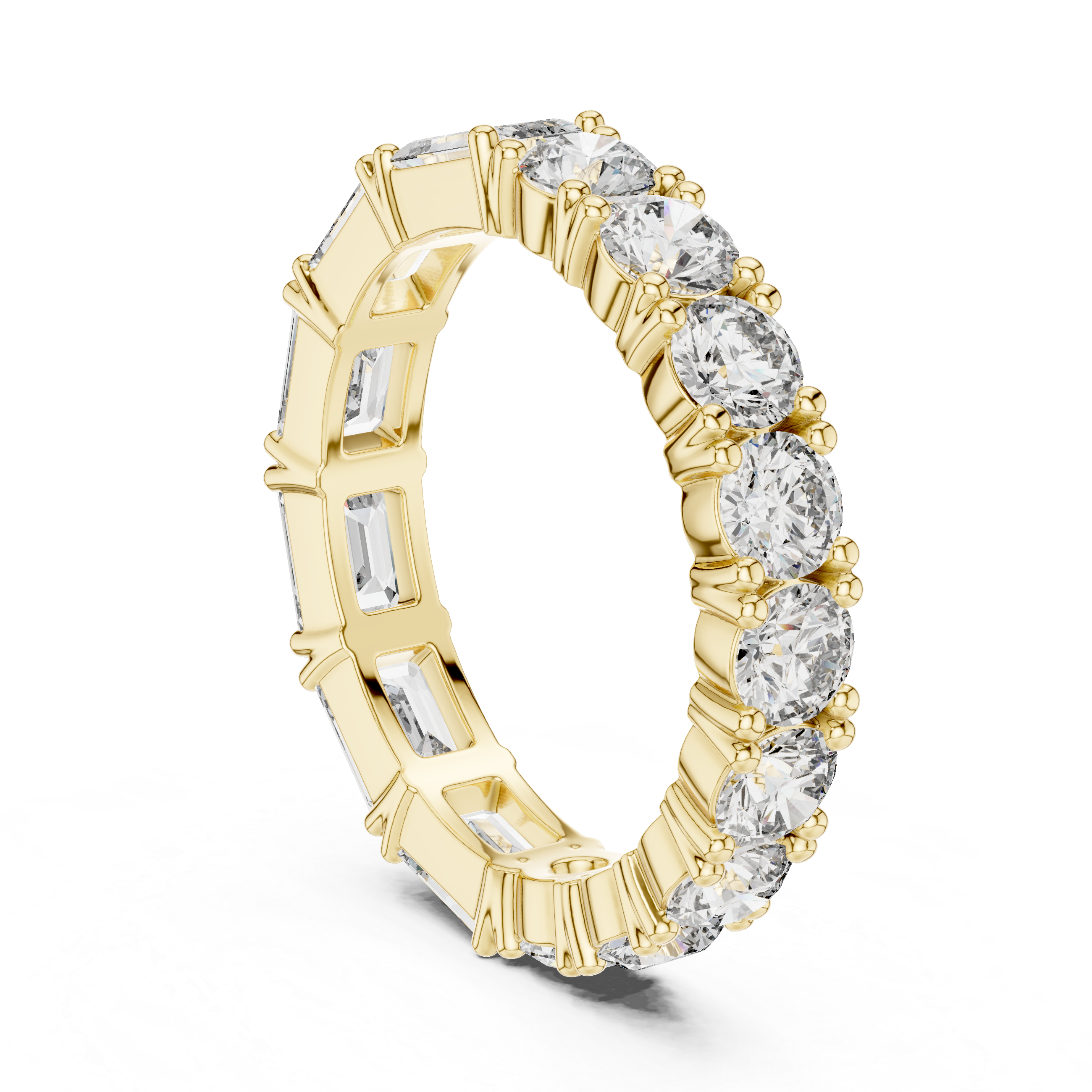 The emeround east west eternity band
