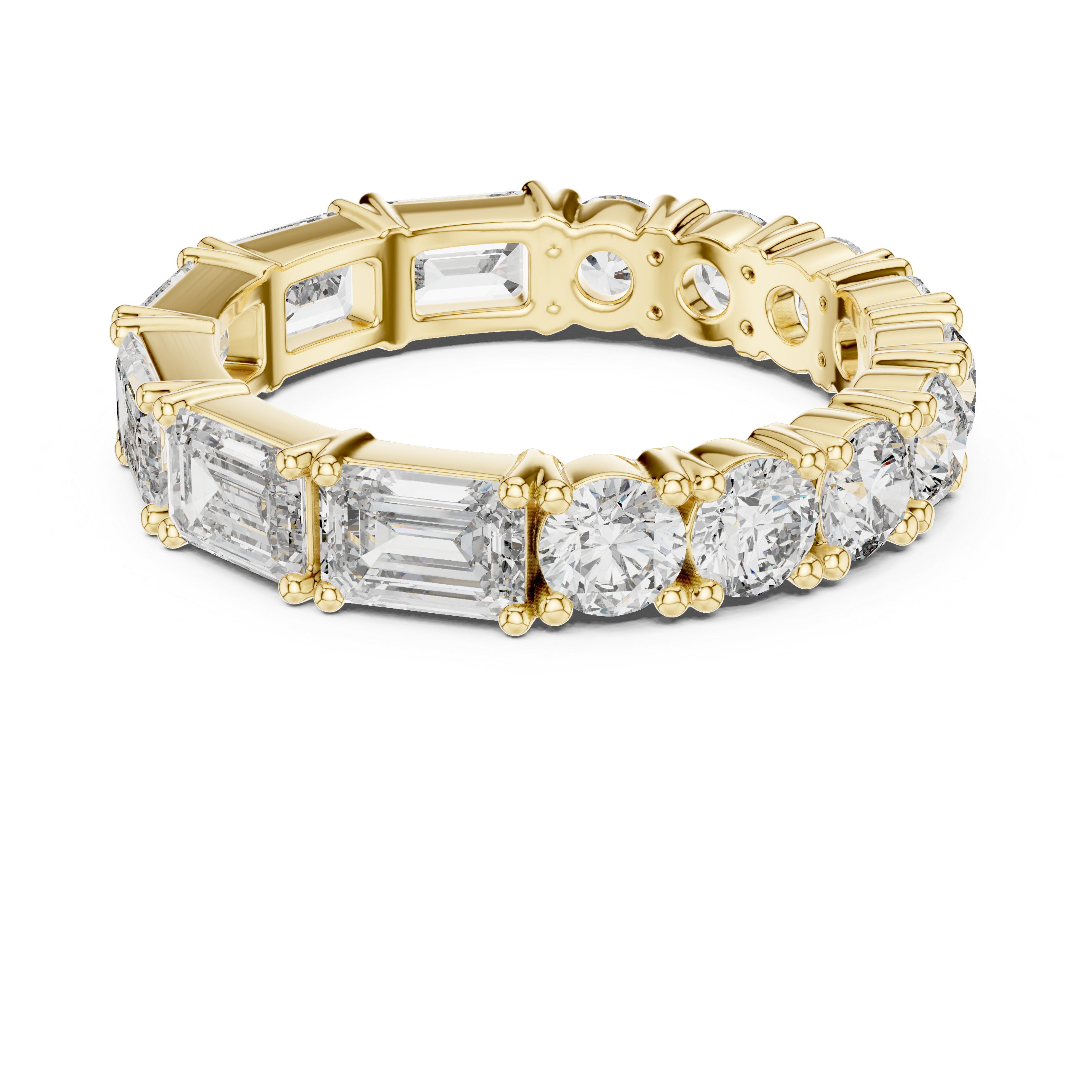 The emeround east west eternity band