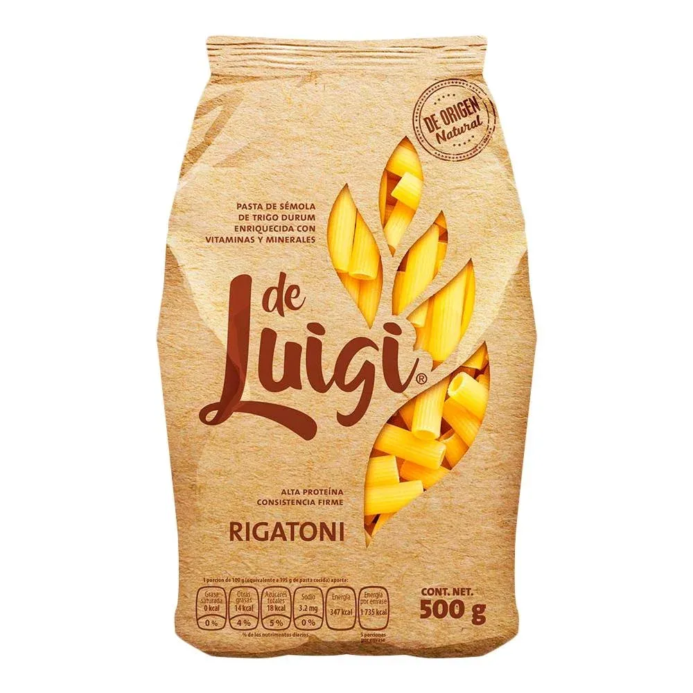 DE LUIGI PASTA RIGATONI 500 G