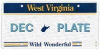 December WV Plates