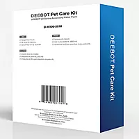 Ecovacs Deebot U2 Series Pet Care Kit - XL 800ml Dustbin, Pet Brush, Filter