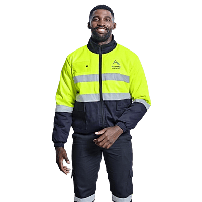 Foundation Hi-Viz Padded Jacket