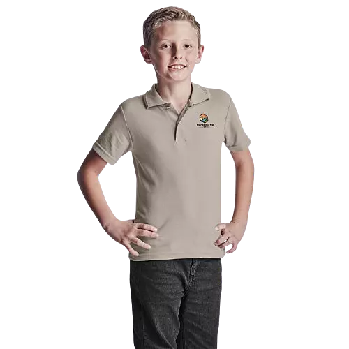 Kids Basic Pique Golf Shirt