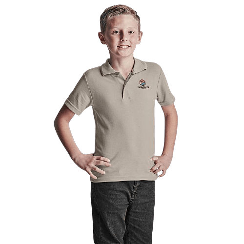Kids Basic Pique Golf Shirt