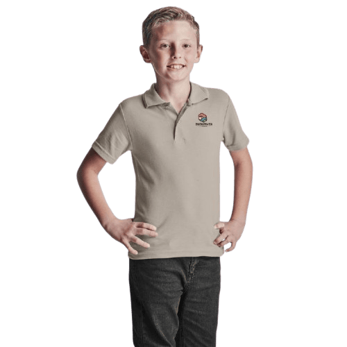 Kids Basic Pique Golf Shirt