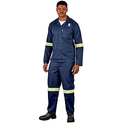 Hybrid Poly Cotton Conti Suit with Reflective