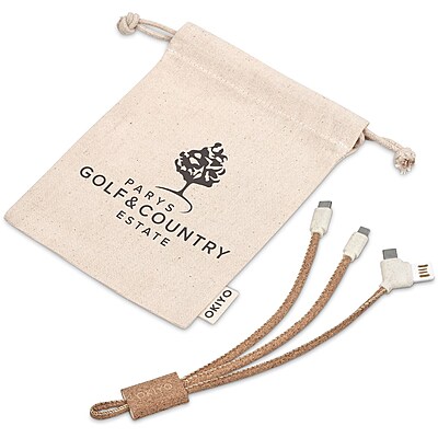 Okiyo Soshin Cork Tri-Cable