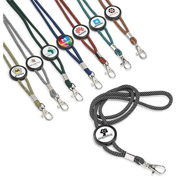 Altitude Candystripe Dome Lanyard