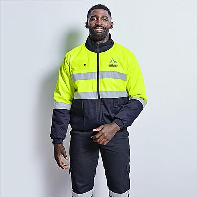 Foundation Hi-Viz Padded Jacket