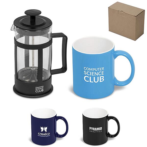 Cafe Omega Coffee Set - Yellow