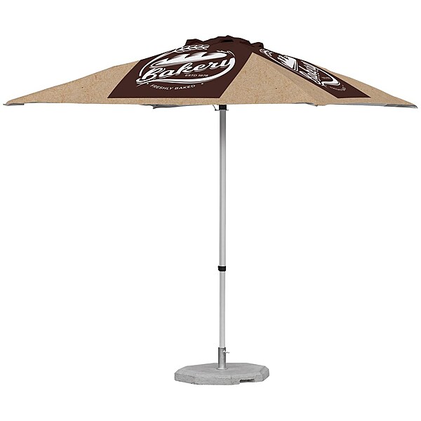 Legend Sublimated Parasol Sliding Hexagonal Pole 2m x 2m
