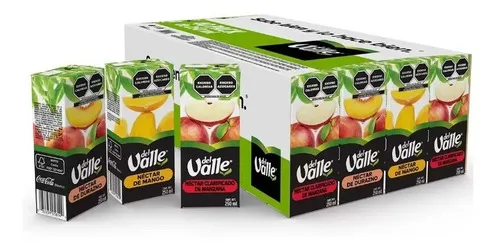 DEL VALLE JUGO SURTIDO 40 PZAS DE 200 ML