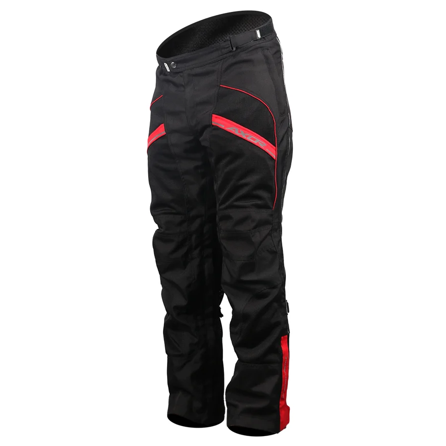 AXOR DELTA RIDING PANT BLACK/RED (XL)