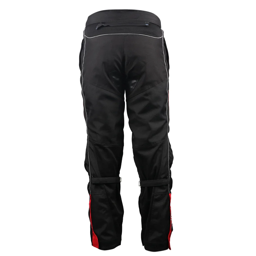 AXOR DELTA RIDING PANT BLACK/RED (XL) AXOR DELTA RIDING PANT BLACK/RED (XL)