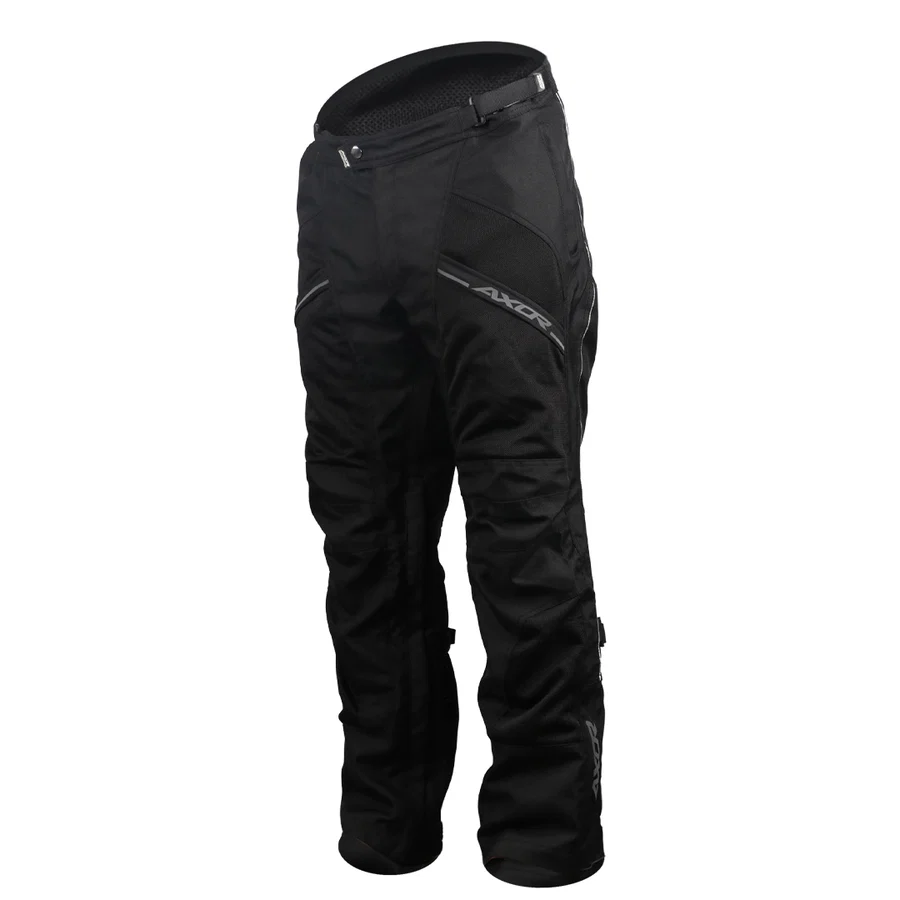 AXOR DELTA RIDING PANT BLACK/SILVER (2XL) AXOR DELTA RIDING PANT BLACK/SILVER (2XL)
