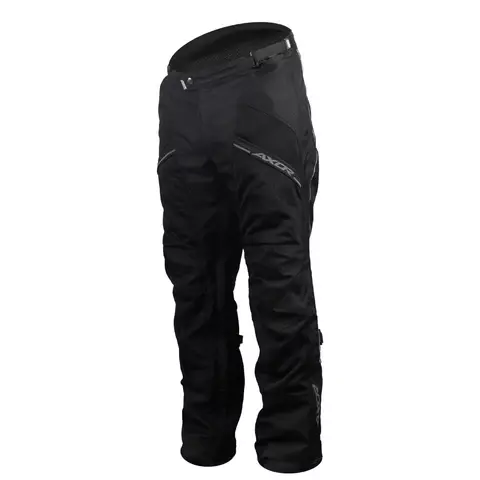 AXOR DELTA RIDING PANT BLACK/SILVER (L)