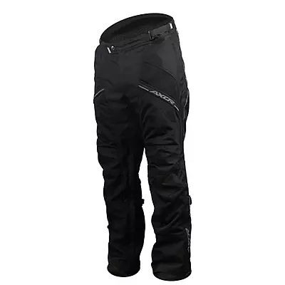 AXOR DELTA RIDING PANT BLACK/SILVER (XL) AXOR DELTA RIDING PANT BLACK/SILVER (XL)