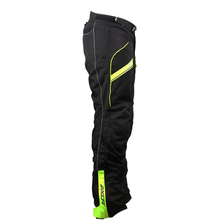 AXOR DELTA RIDING PANT BLACK/NEON YELLOW (L) AXOR DELTA RIDING PANT BLACK/NEON YELLOW (L)