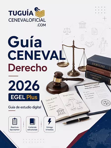 Guía CENEVAL Derecho 2026