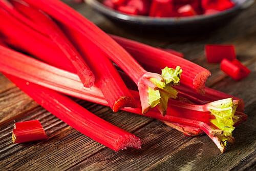Crimson Red Rhubarb