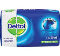 DETTOL SOAP ACTIVE  6X125G