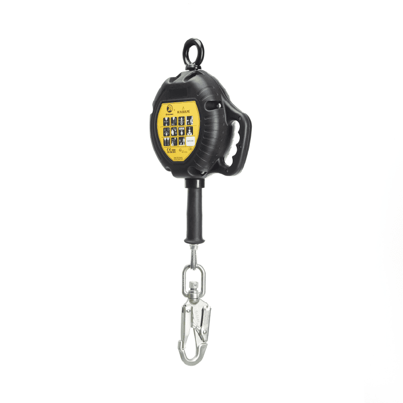 RETRACTABLE FALL ARRESTER (6M) NEW HANDLE CASING RETRACTABLE FALL ARRESTER (6M) NEW HANDLE CASING