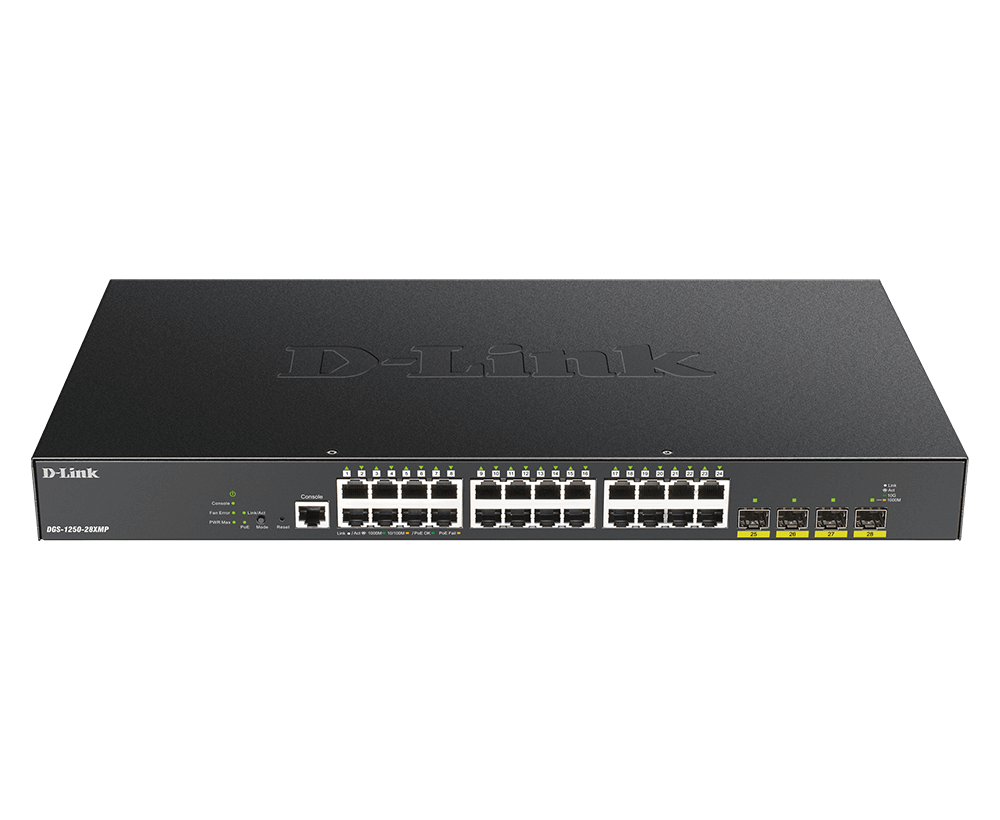 D Link - DGS-1250-28XMP/IN
