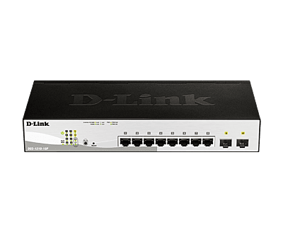 D-Link 8 Port POE Switch DGS-1210-10P-1